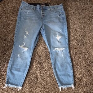 NWT Torrid Women's Bombshell Skinny Premium Stretch Jeans Size 18 Short